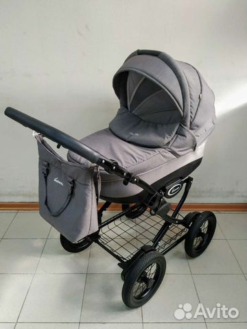 Коляска AroTeam Cocoline 2 в 1 (3 в 1) серая