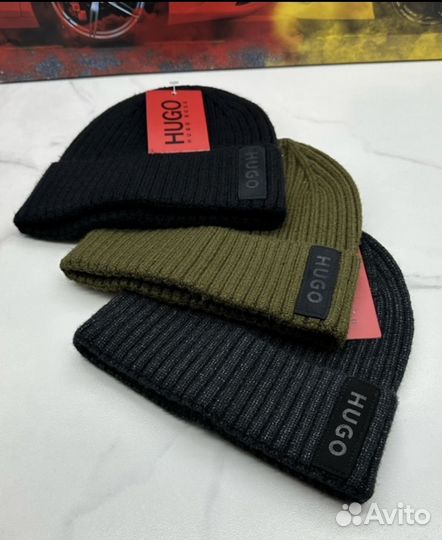 Шапка мужская hugo