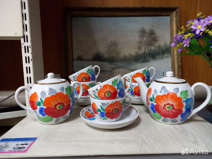 Чайный сервиз- элементы,чайные пары СССР
