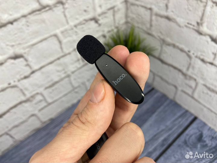 Беспроводной микрофон петличка Type-C