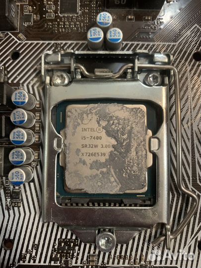 Материнская плата lga 1151 и процессор i5-7400