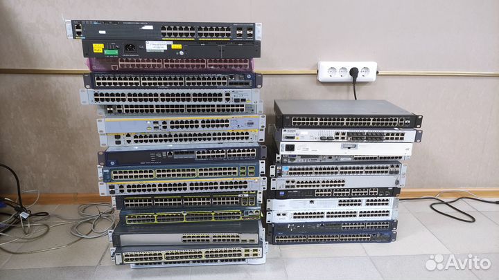 Коммутаторы Cisco/huawei/hp