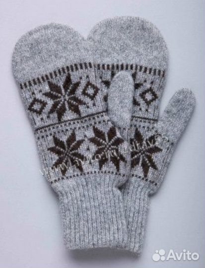 Варежки из верблюжьей шерсти