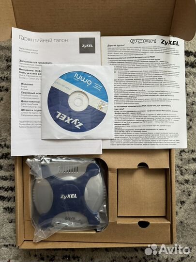 Модем zyxel omni 56K COM Plus EE
