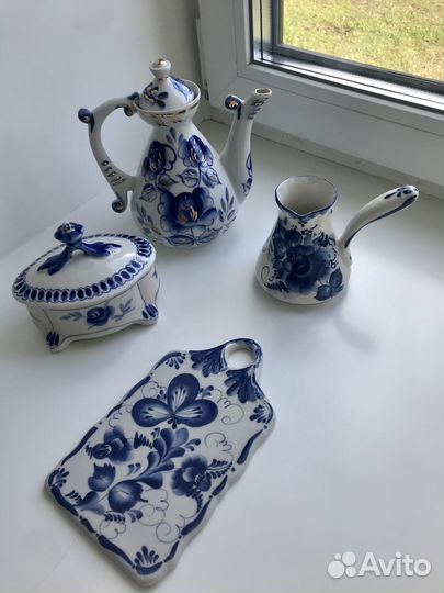 Посуда гжель СССР