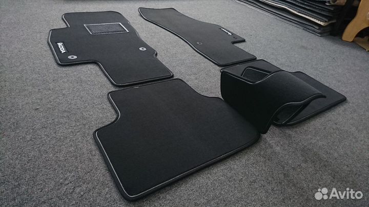 Ворсовые ковры Бельгия для Skoda Octavia A7