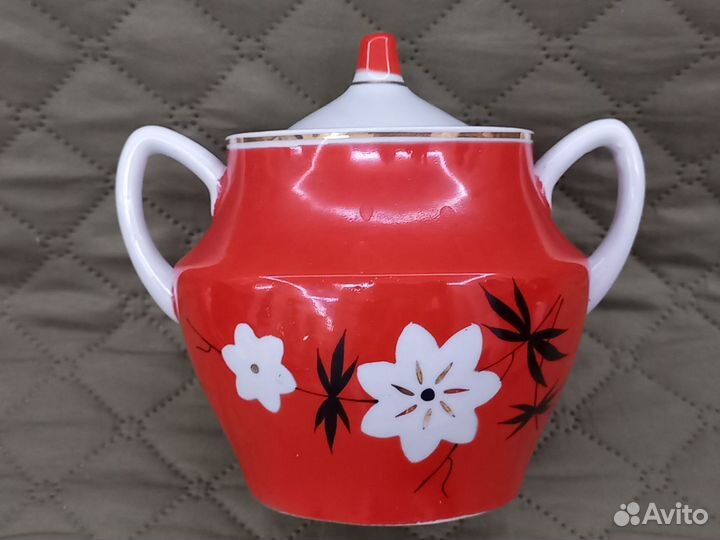 Предметы чайного сервиза Октябрьский фз, СССР