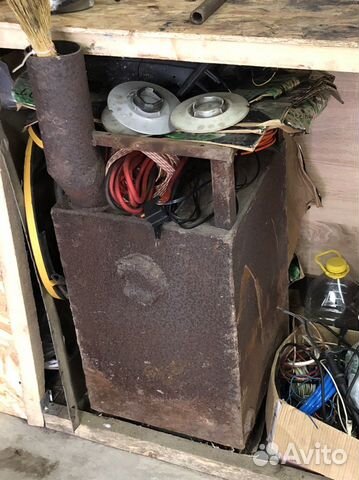 Печь буржуйка СССР