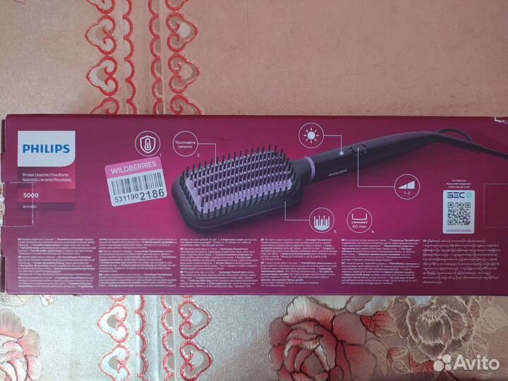 Расческа выпрямитель philips