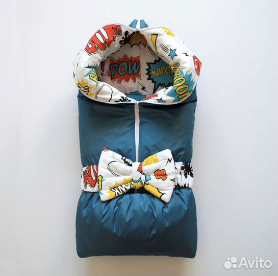 Новый Конверт на Выписку для мальчика