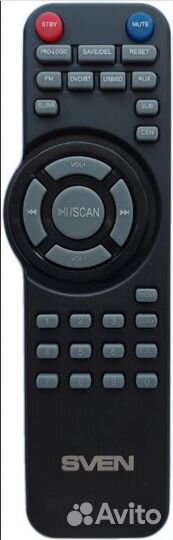Пульт заменяющий Sven HT-202 для аудиосистемы