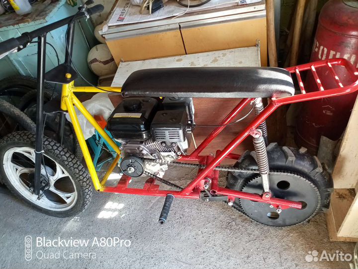 Самодельный минибайк