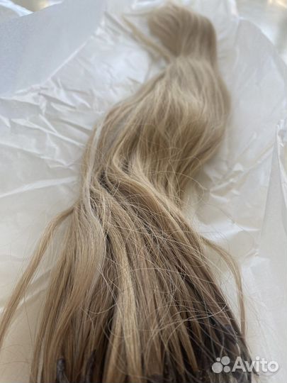 Волосы для наращивания натуральные бу