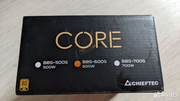 Блок питания Chieftec core 600W