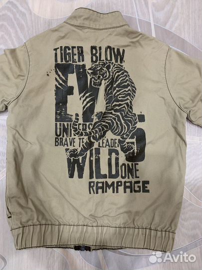 Джинсовая куртка для мальчика 128