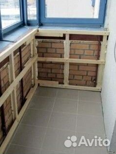 Бютжетая отделка балконов и лоджий под ключ