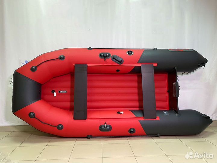 Лодка пвх Таймень NX 3200 нднд красный