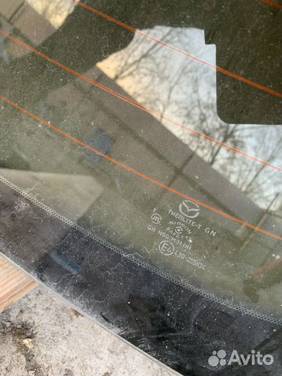 Стекло заднее Mazda 6 GH 2007-2012