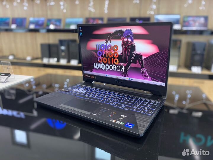 Ноутбук Asus TUF Gaming DDR4-16GB RTX 3050