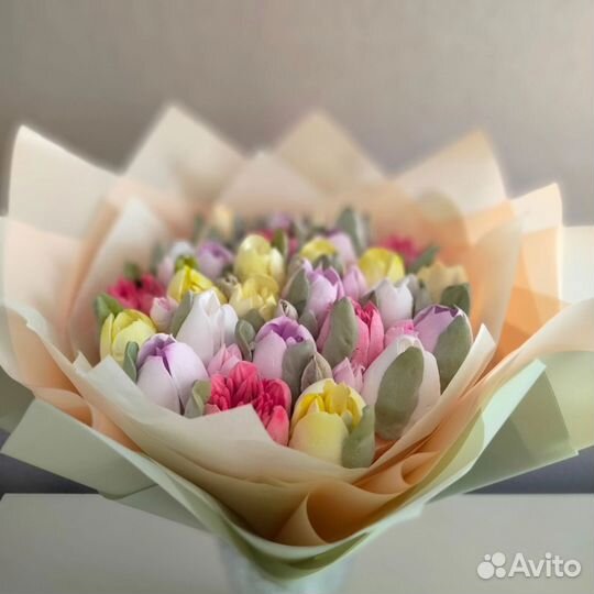 Сладкие букеты. Подарок ручной работы