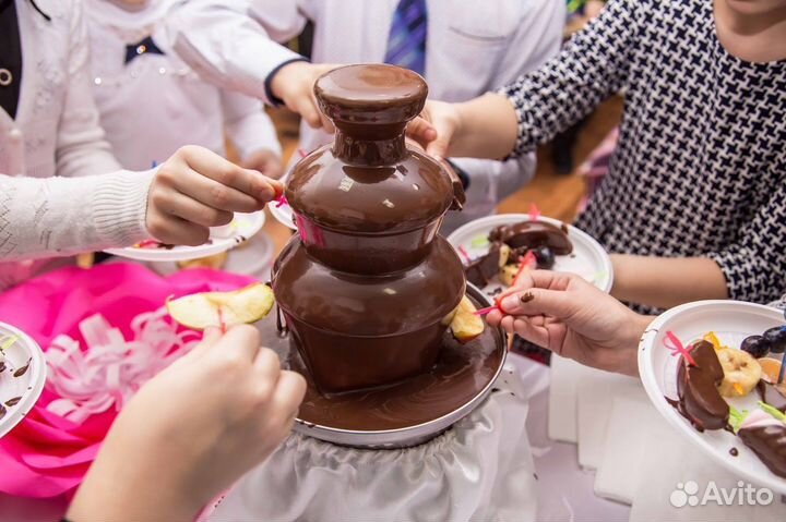 Шоколадный фонтан на мероприятие