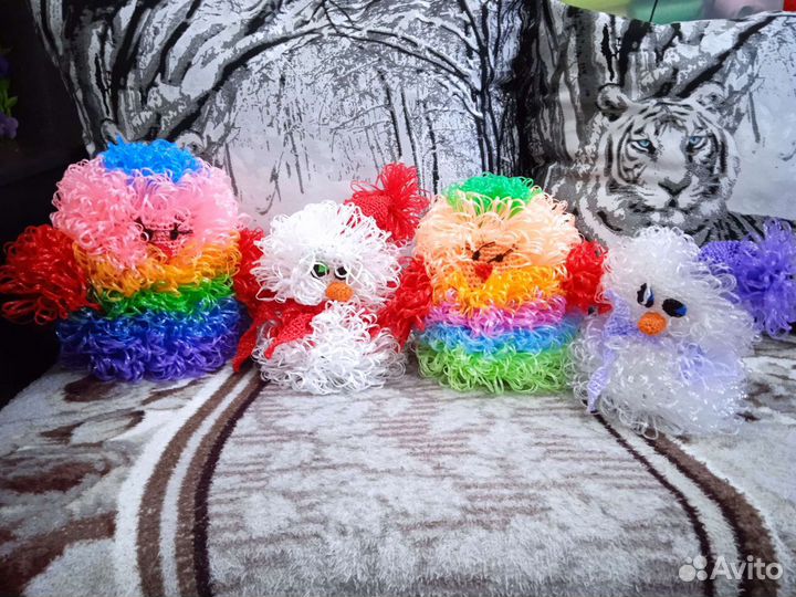 Мочалки игрушки