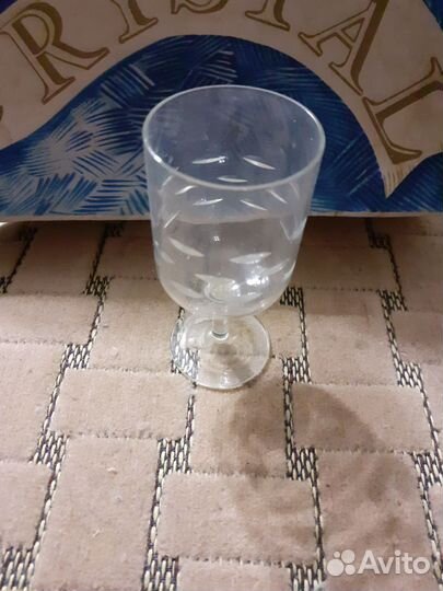 Хрустальные рюмки на ножке СССР