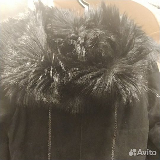 Дубленка замаша и натуральный мех