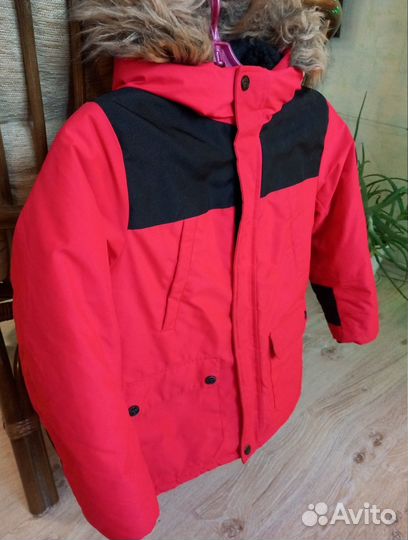 Куртка для мальчика утепленая 134