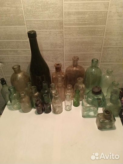 Коллекционные бутылочки и чернильницы