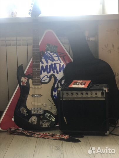 Электрогитара Cruiser by Crafter с комбиком