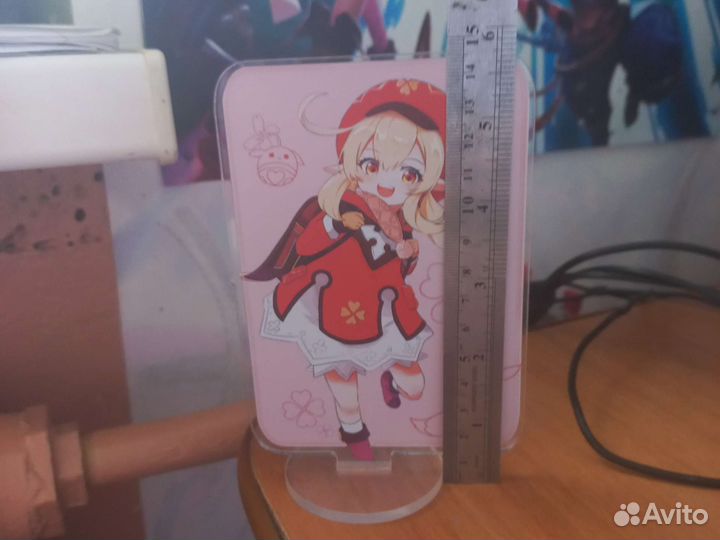 Акриловая фигурка кли геншин импакт