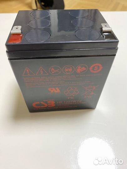 CSB Батарея HR1227W (12V 7,5Ah F2)