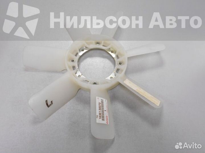 Вентилятор охлаждения toyota dyna, оригинал