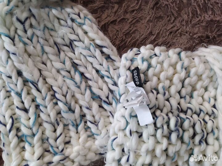 Комплект шапка и снуд женский