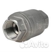 Клапан обратный пружинный DN.ru lscv 1 Ду25 Ру16 нержавеющий муфтовый