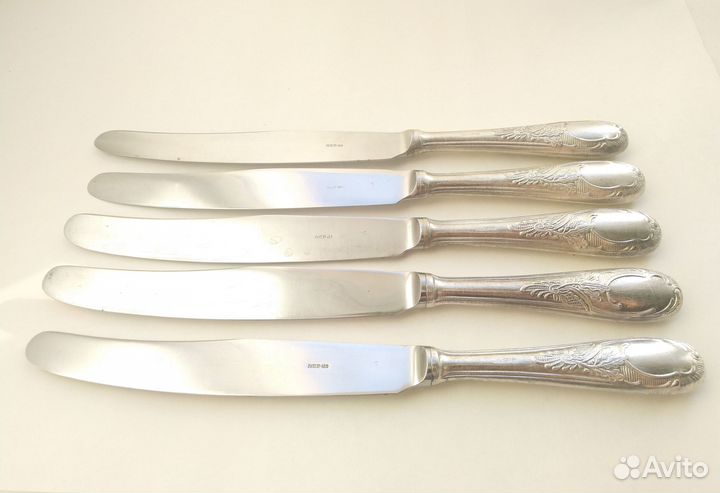 Столовые ножи мельхиор