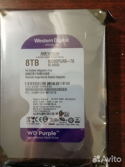4 TB SATA Western Digital Purple WD40purx