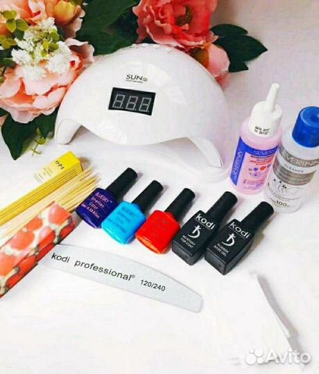 Набор для маникюра и гель лака стандарт