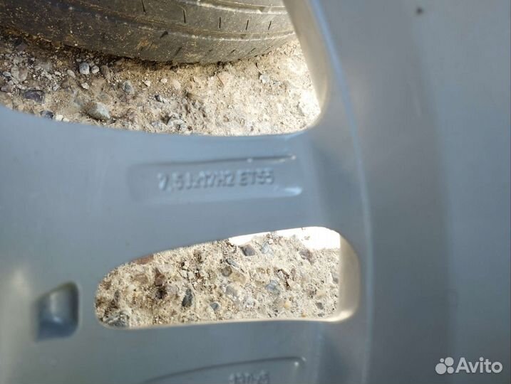 Диски литье р 17. 5-130, 7.5J. taureg WV