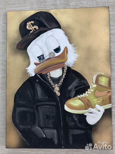 Акриловая картина на холсте