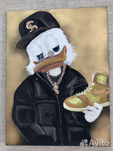 Акриловая картина на холсте