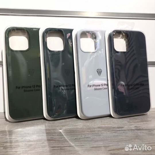 Чехол Silicone case AMA iPhone 12Pro Max
