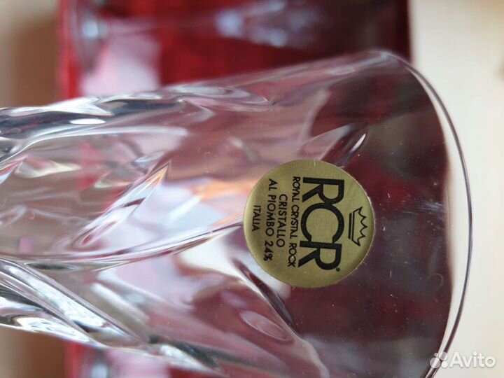 Хрустальные бокалы для шампанского Италия Laurus