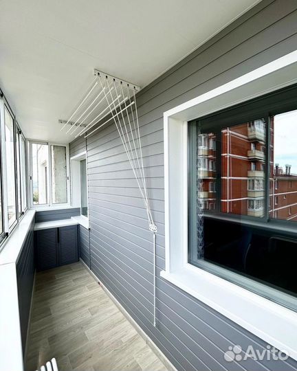 Отделка балконов и лоджий