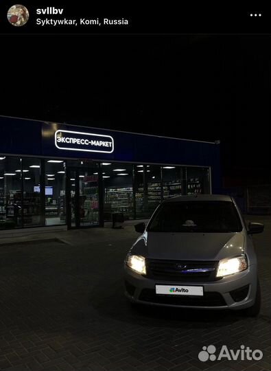 LADA Granta 1.6 МТ, 2017, 60 000 км