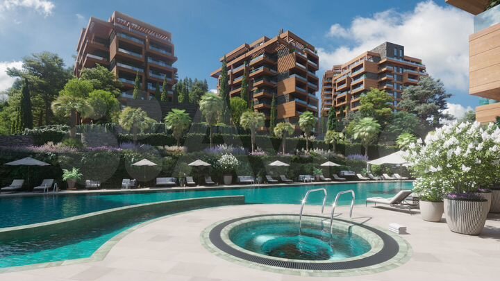 1-к. апартаменты, 54 м², 4/8 эт.