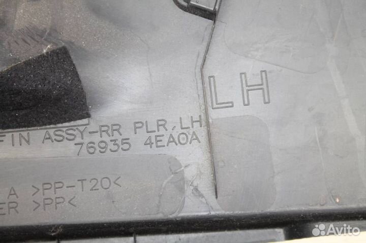 Обшивка багажника левая Nissan Qashqai J11