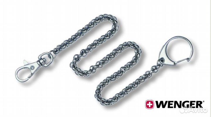 Цепочка цельнометаллическая Wenger 6.74.00 35см