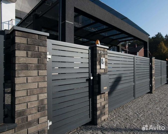 Ворота въездные